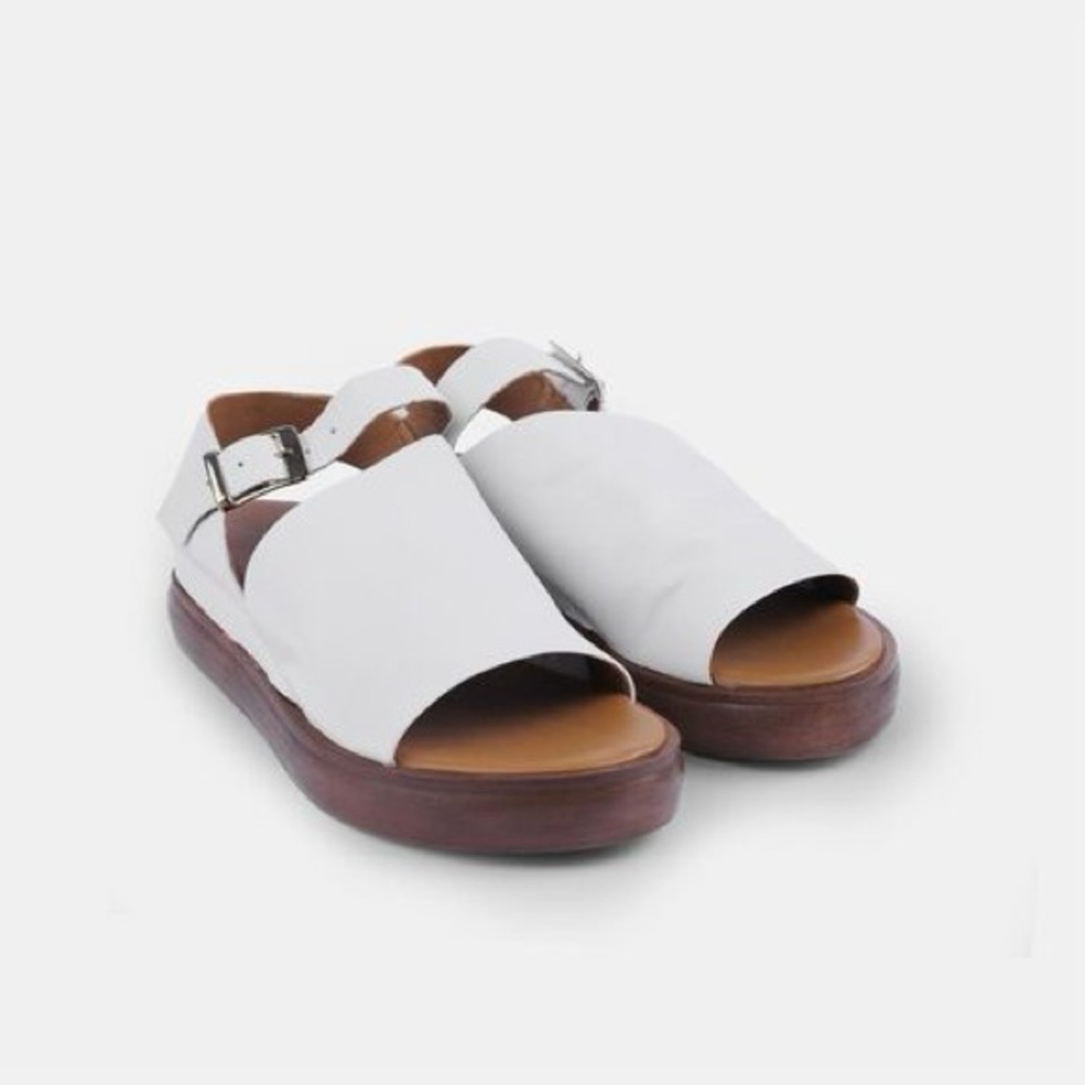 Bata REAL LEATHER Women Sandals Size 40